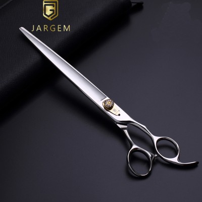 Big washer dogs cleaning shears diamond screw groomer tools pet grooming shears scissors in 8.5 inch